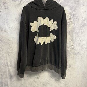 Vermany Hoodie Sweathirt Mens XL Black Streetwear